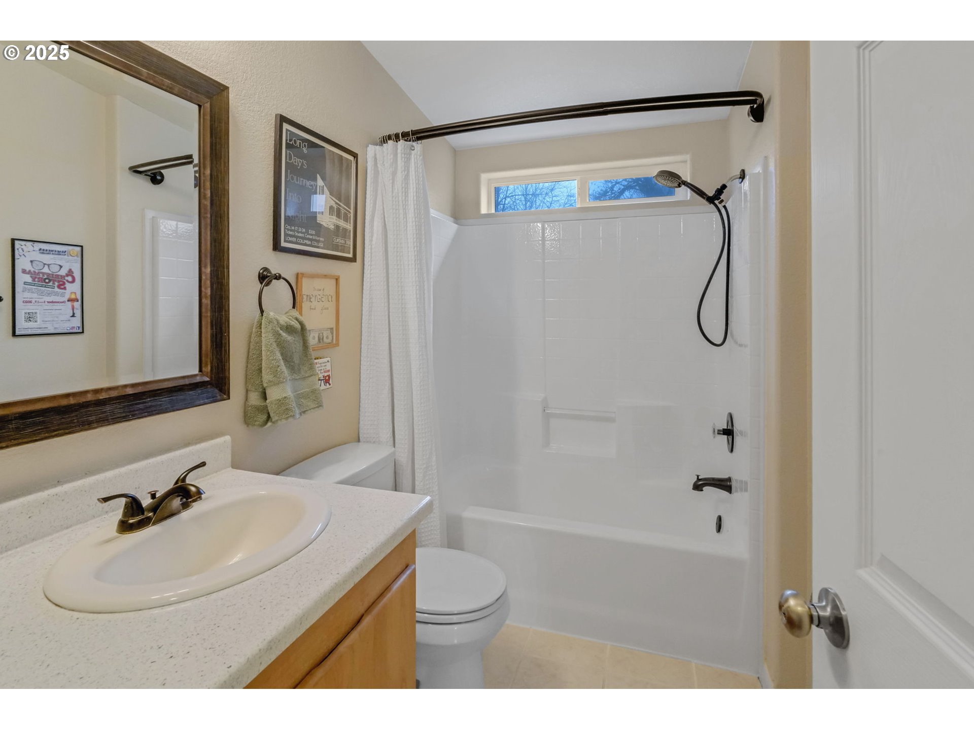 171 Car Road Longview, WA 98632 - Photo 26 of 45 a bathroom with a sink vanity mirror and shower