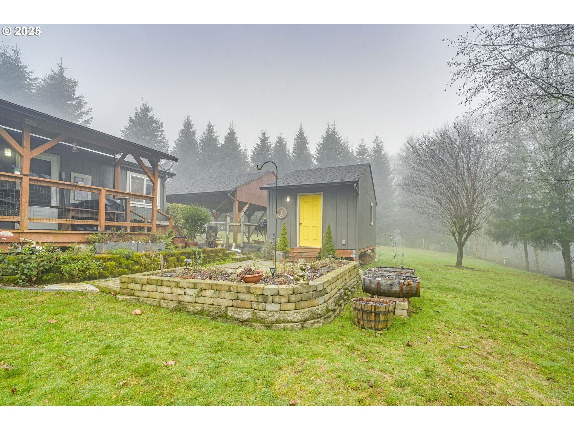 171 Car Road Longview, WA 98632 - Photo 32 of 45 a swimming pool with outdoor seating and yard
