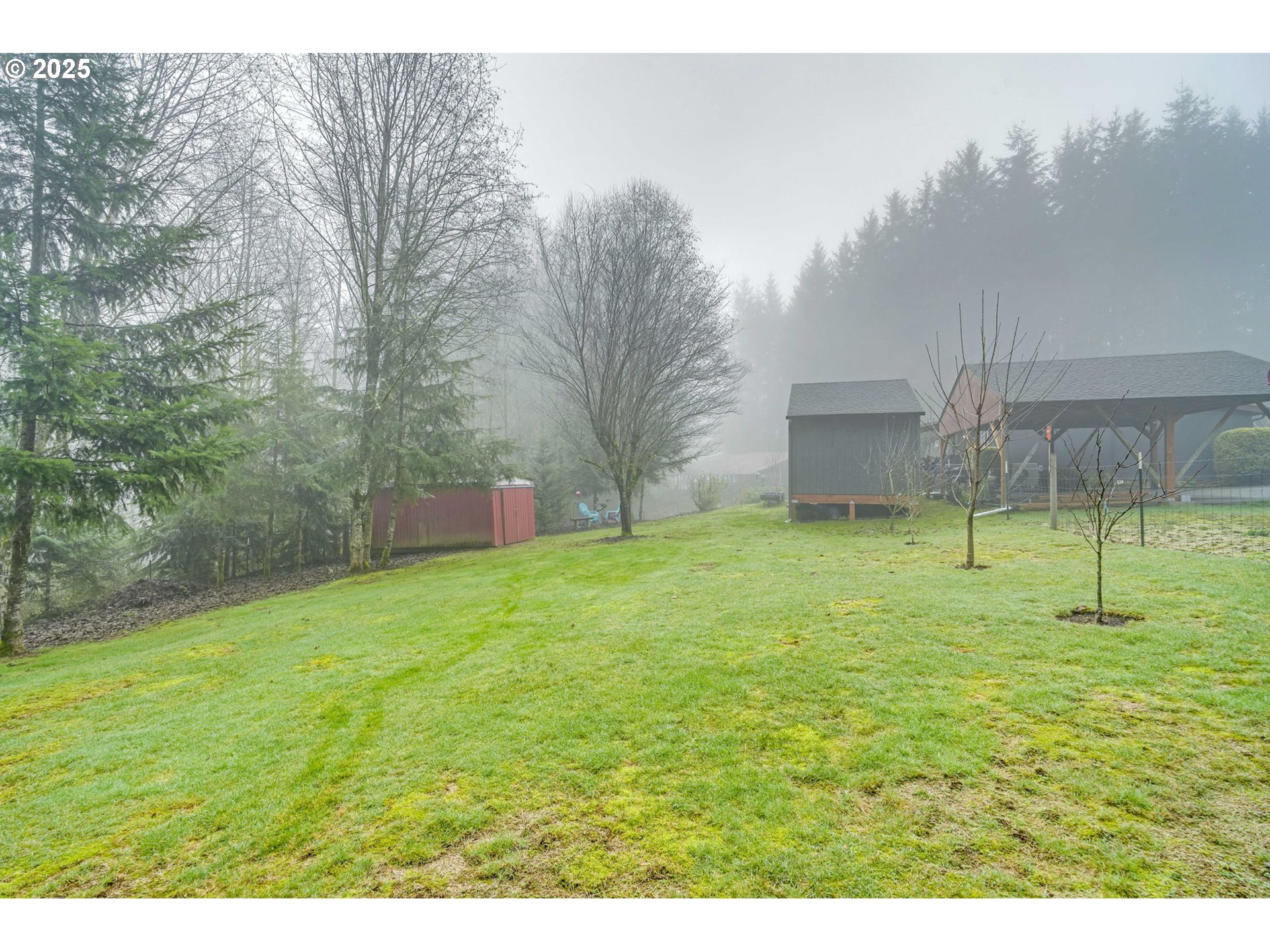 171 Car Road Longview, WA 98632 - Photo 38 of 45 a backyard of a house