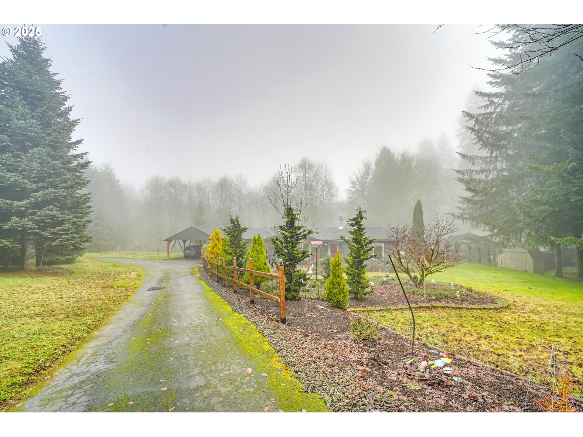 171 Car Road Longview, WA 98632 - Photo 39 of 45 a view of a yard with an outdoor space