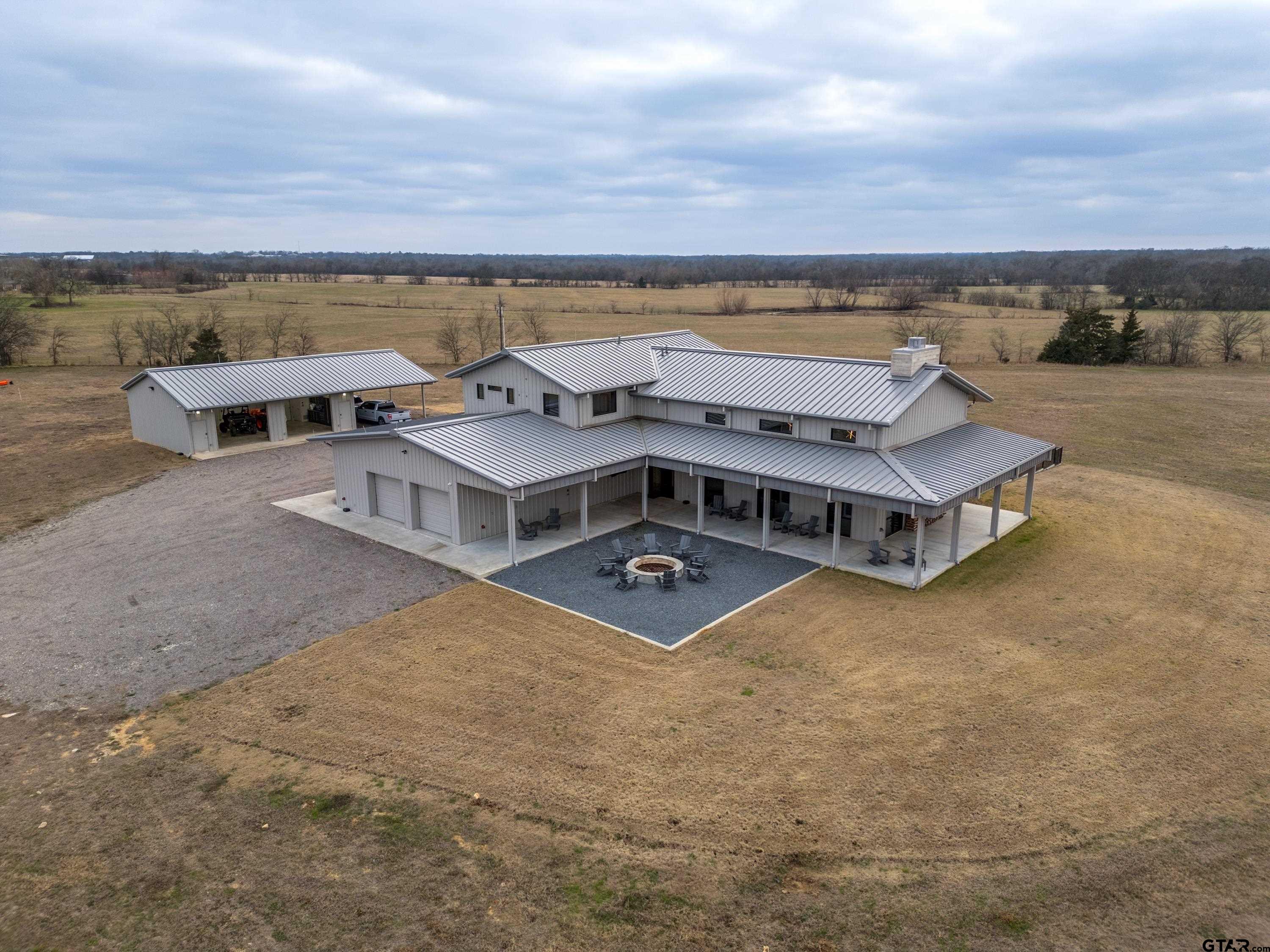 900 West Fm Saltillo, TX 75478 - Photo 35 of 36 an aerial view of residential houses with outdoor space
