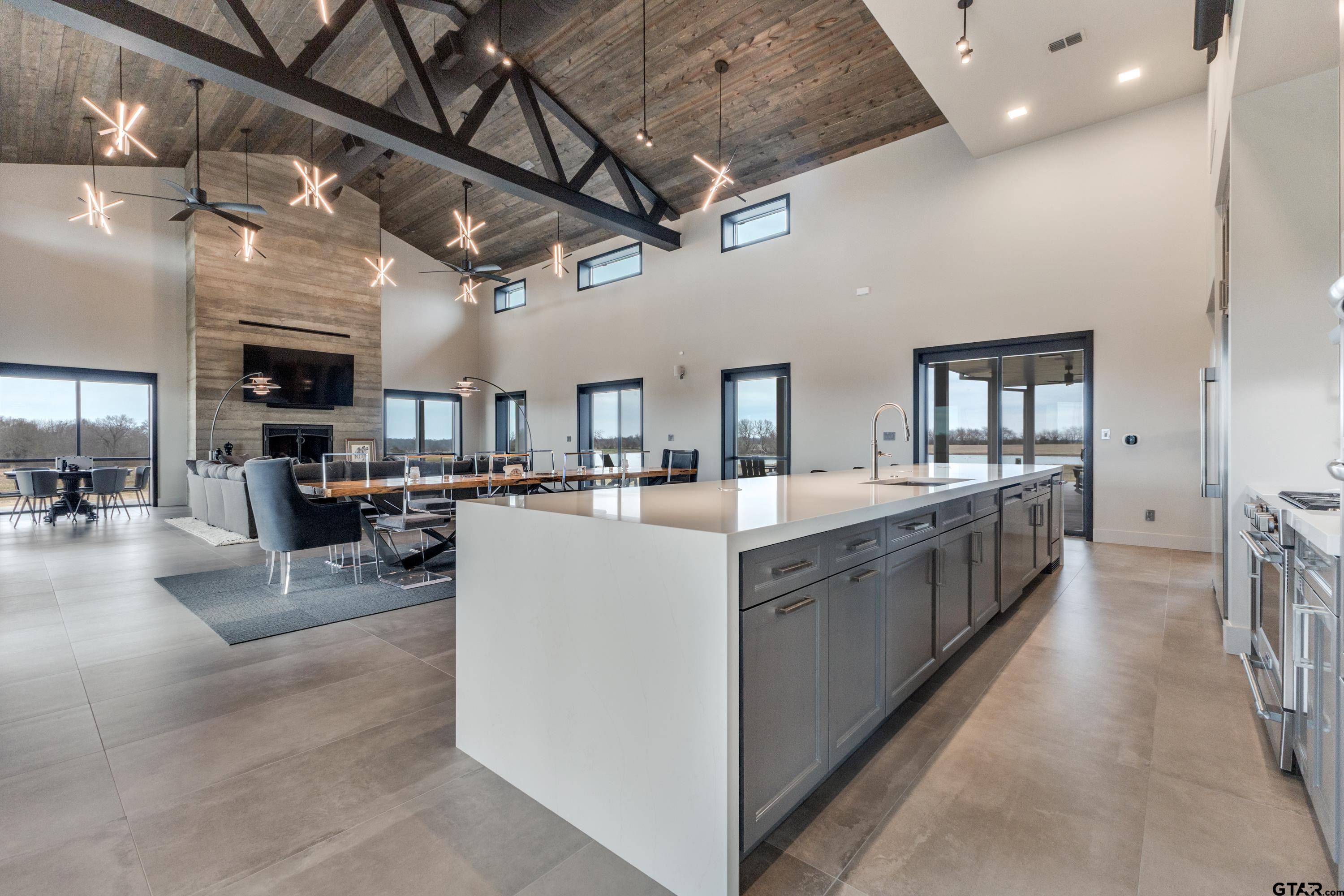 900 West Fm Saltillo, TX 75478 - Photo 7 of 36 a large white kitchen with lots of counter space