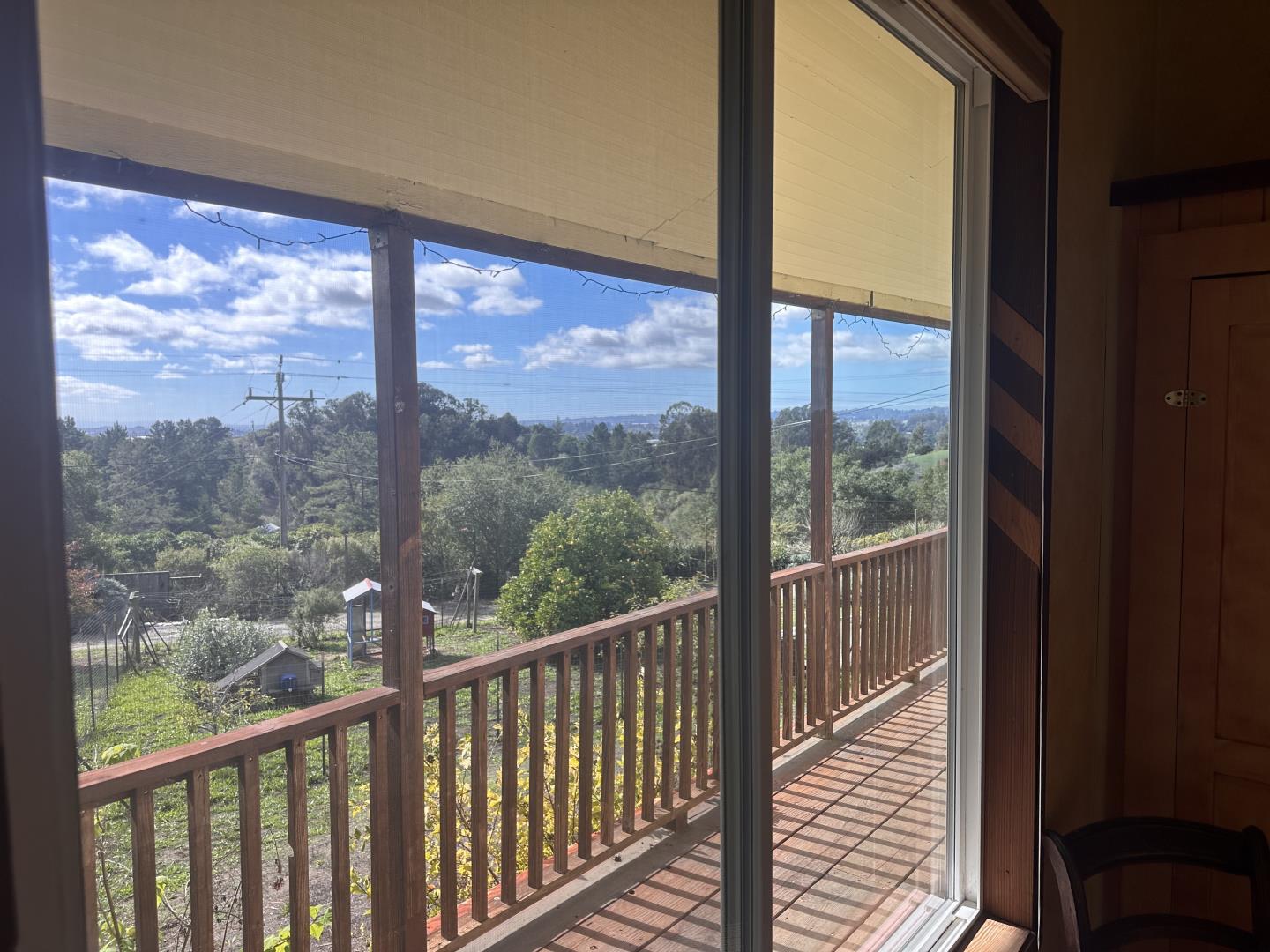 46 Valley View Road Watsonville, CA 95076 - Photo 12 of 55 a view of a city from a balcony