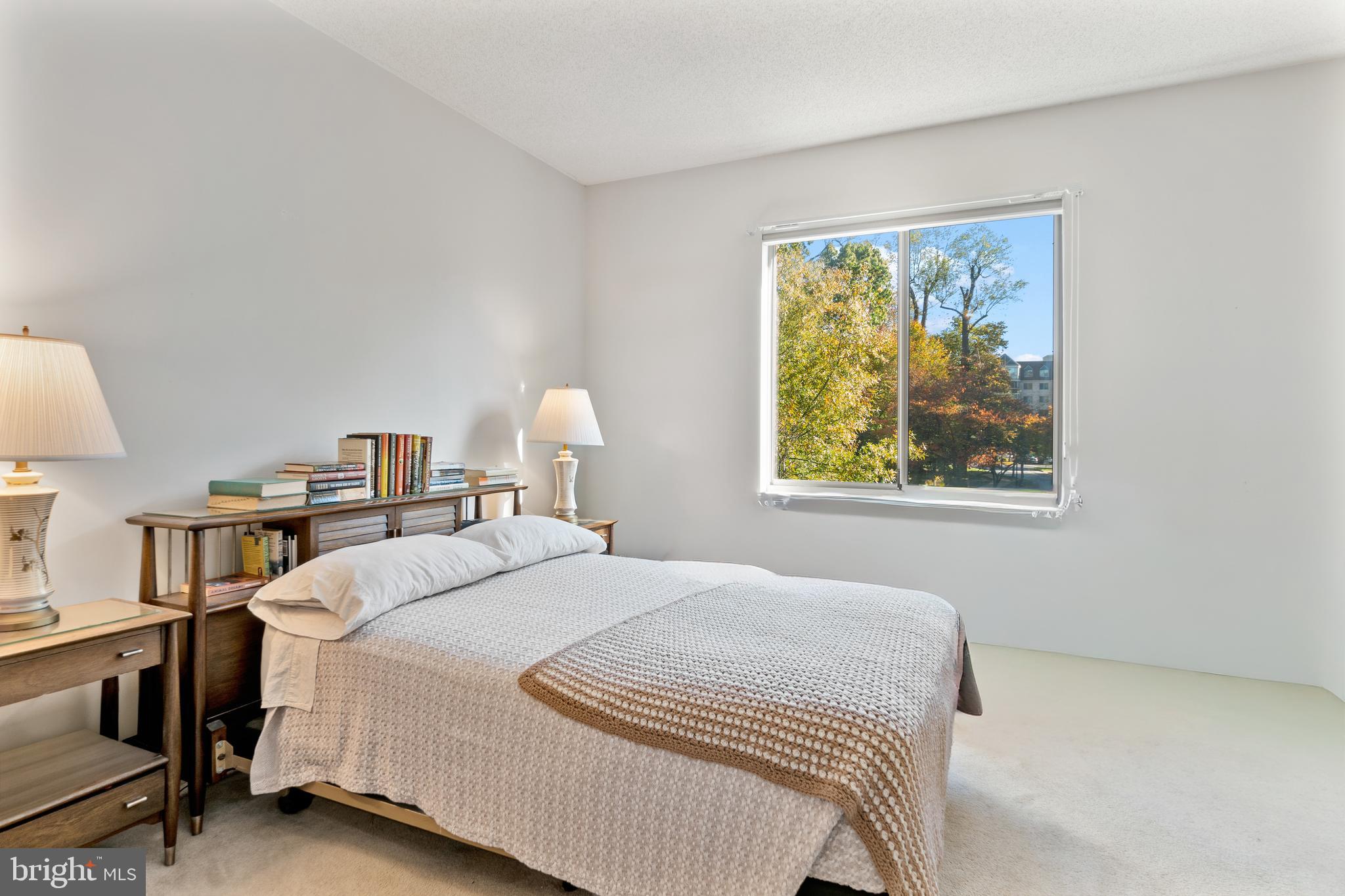 2900 North Leisure World Boulevard, Unit 301 Silver Spring, MD 20906 - Photo 11 of 30 a bedroom with a bed and a window
