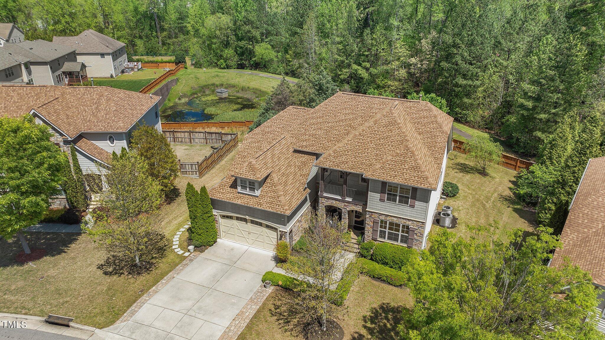 2711 Kinsley Place Raleigh, NC 27616 - Photo 69 of 77 Aerial Ext Frnt-Profile