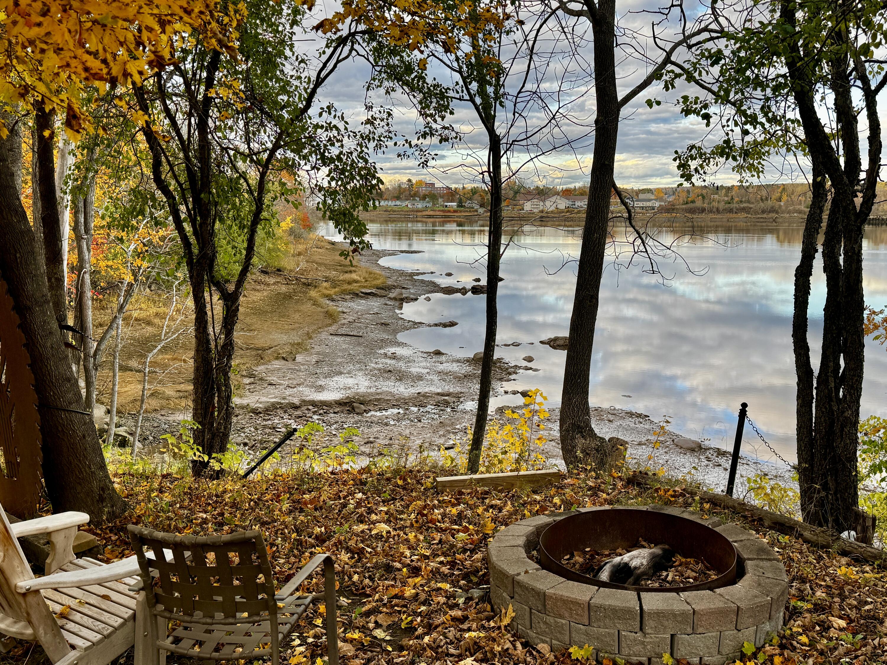 704 Main Street Calais, ME 04619 - Photo 7 of 55 Firepit along river's edge