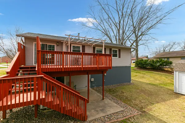 a view of outdoor space and yard