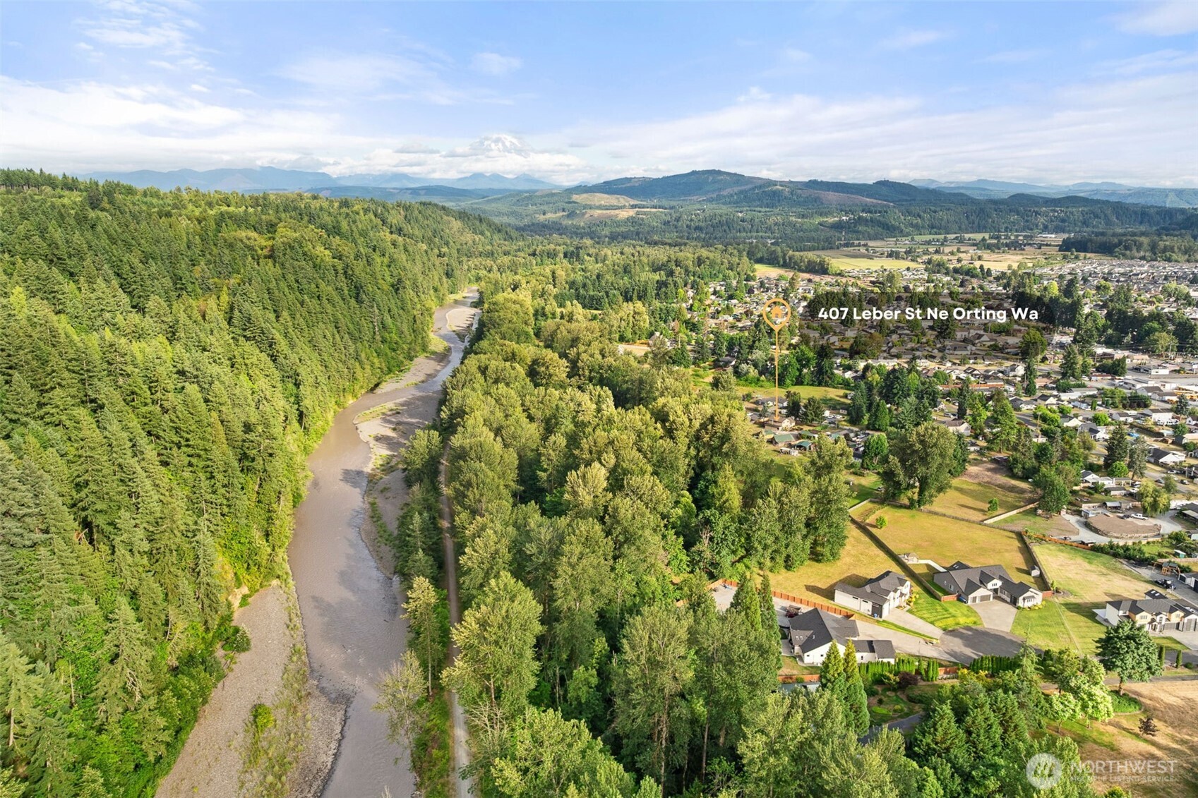 a view of lake view and mountain