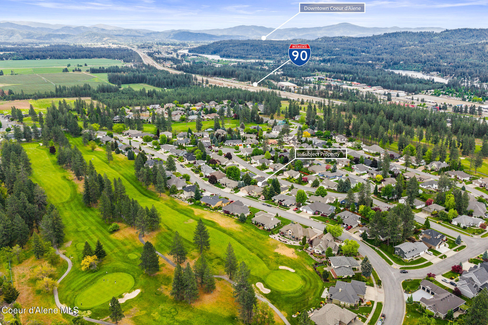 5040 Inverness Drive Post Falls, ID 83854 - Photo 46 of 54 Aerial