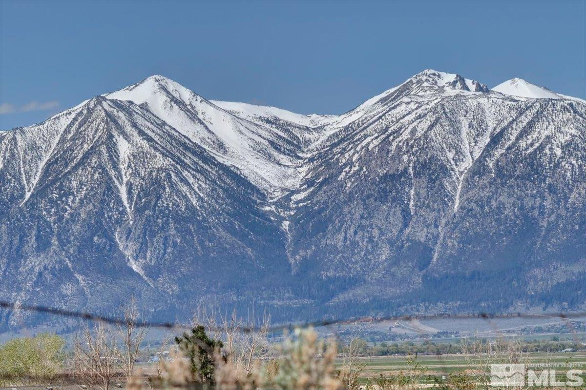 1700 Sunrise Pass Road Minden, NV 89423 - Photo 14 of 17 a bed sitting in a bedroom next to a brick wall