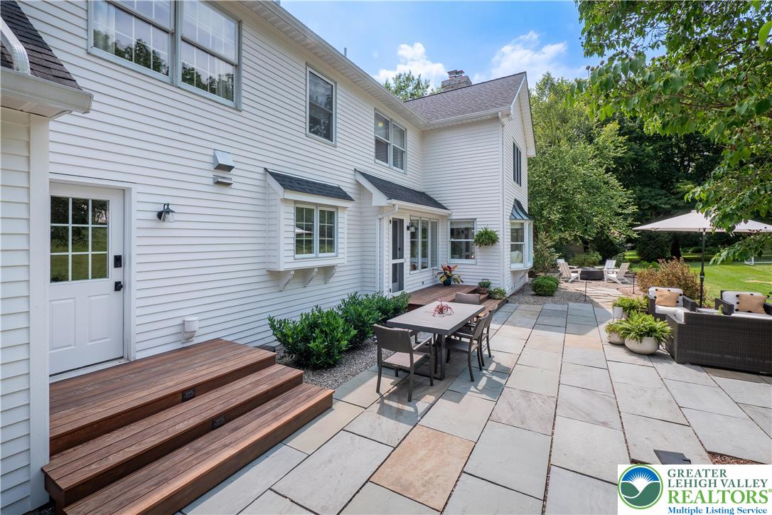 1588 Surrey Road Bethlehem, PA 18015 - Photo 44 of 50 a view of a patio with chairs and potted plants