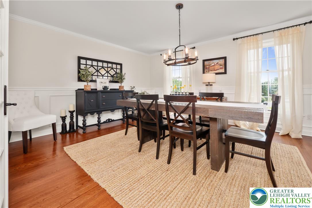 1588 Surrey Road Bethlehem, PA 18015 - Photo 8 of 50 a view of a dining room with furniture window and wooden floor