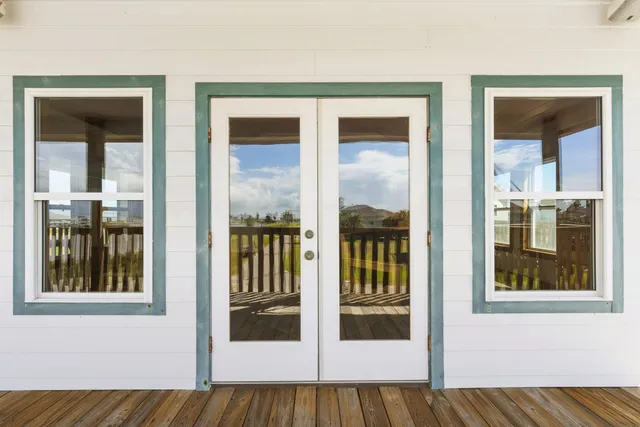 a view of a house with a porch