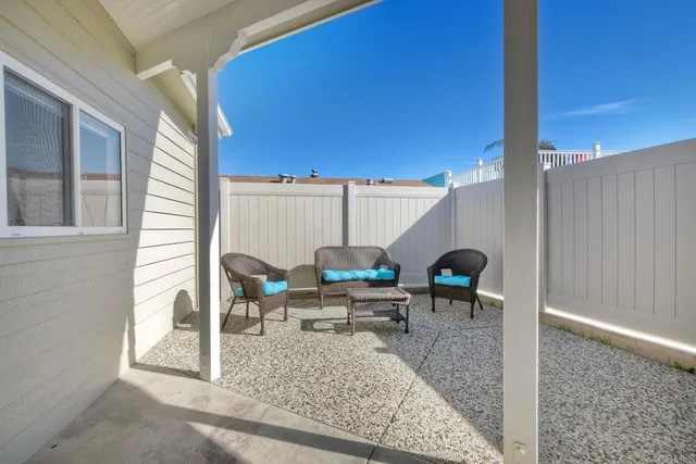 a view of a room with a tree