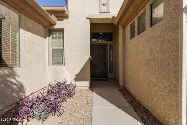 a view of a house with a outdoor space