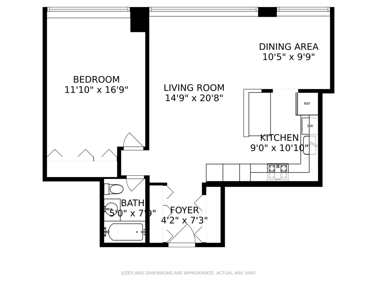 655 West Irving Park Road, Unit 1903 Chicago, IL 60613 - Photo 14 of 22