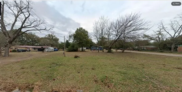 a view of outdoor space with trees