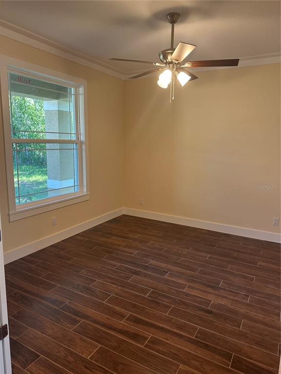 4011 Amber Road Valrico, FL 33594 - Photo 17 of 32 wooden floor in an empty room with a window