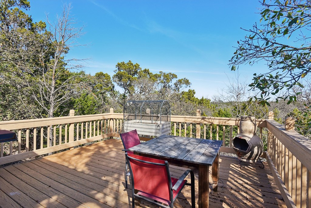 115 South Codrington Kerrville, TX 78028 - Photo 27 of 33 a view of a balcony with furniture