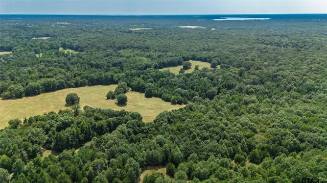 a view of a lake with a mountain in the back