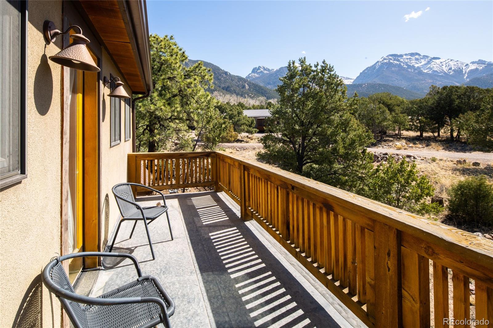 147 Moonlight Way Crestone, CO 81131 - Photo 31 of 47 a view of balcony with furniture