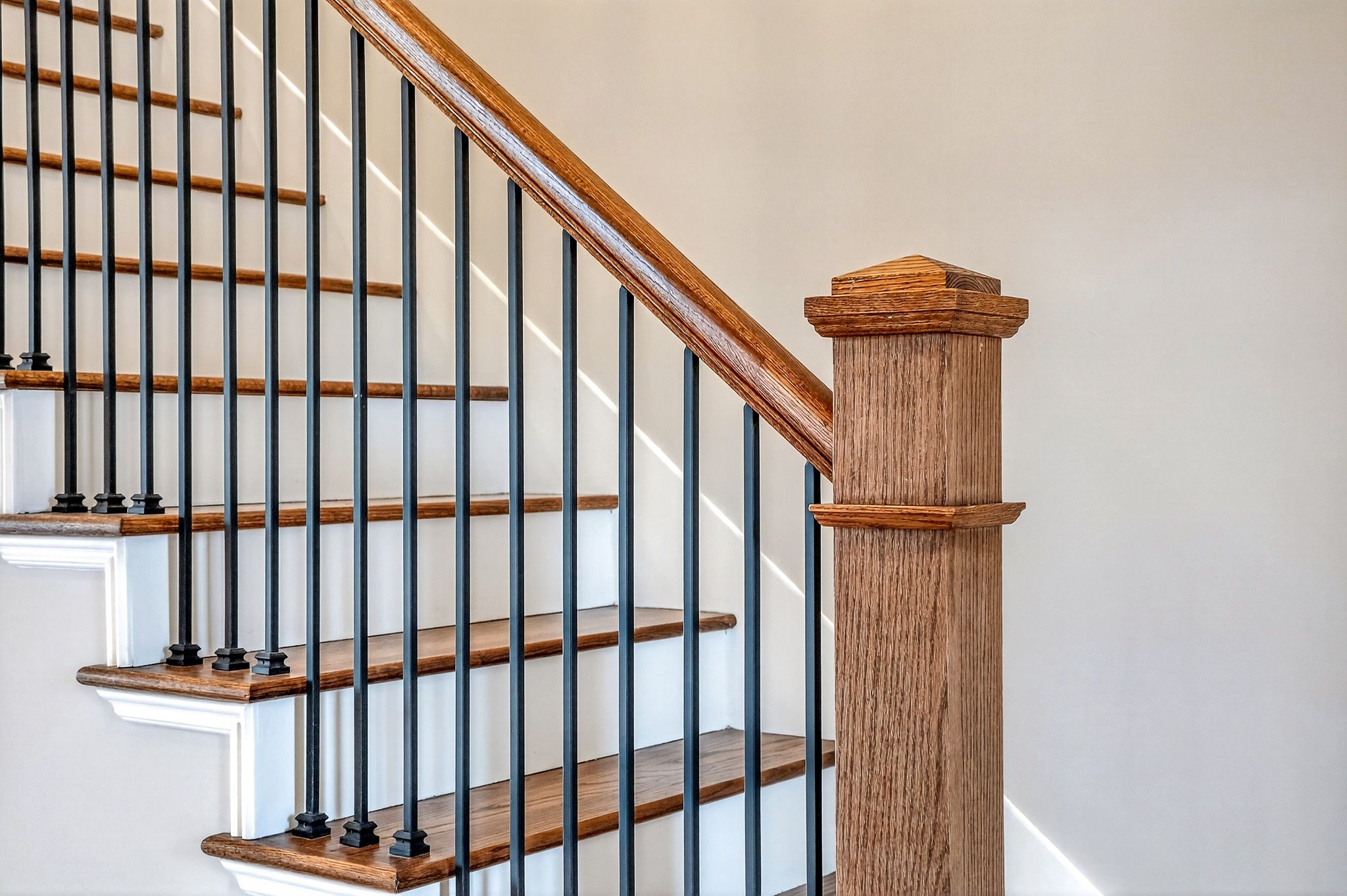 698 Mike Muncey Road McMinnville, TN 37110 - Photo 5 of 71 a view of staircase with railing and frames on wall