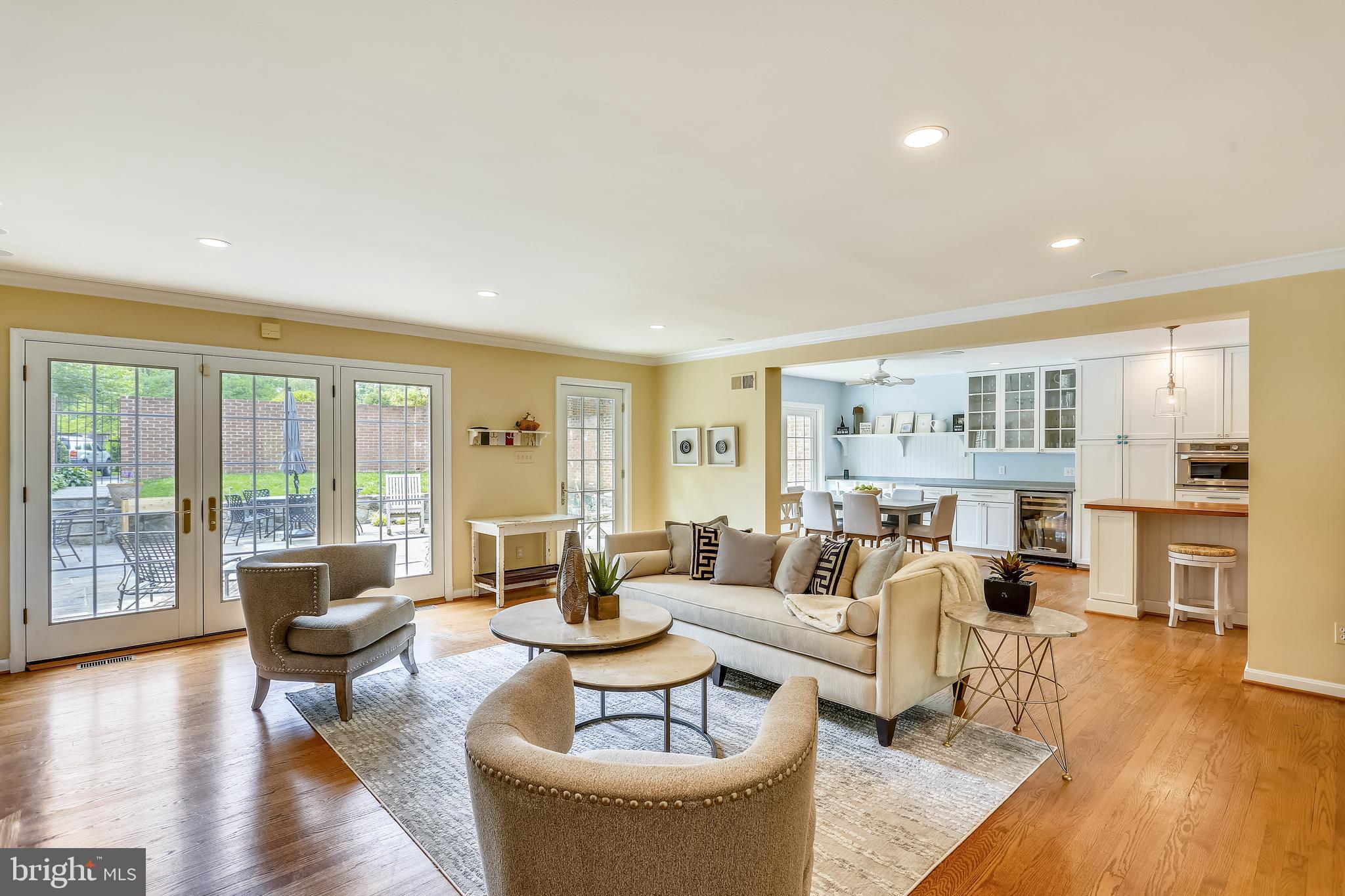 4412 Boxwood Road Bethesda, MD 20816 - Photo 16 of 77 French doors to lovely patio