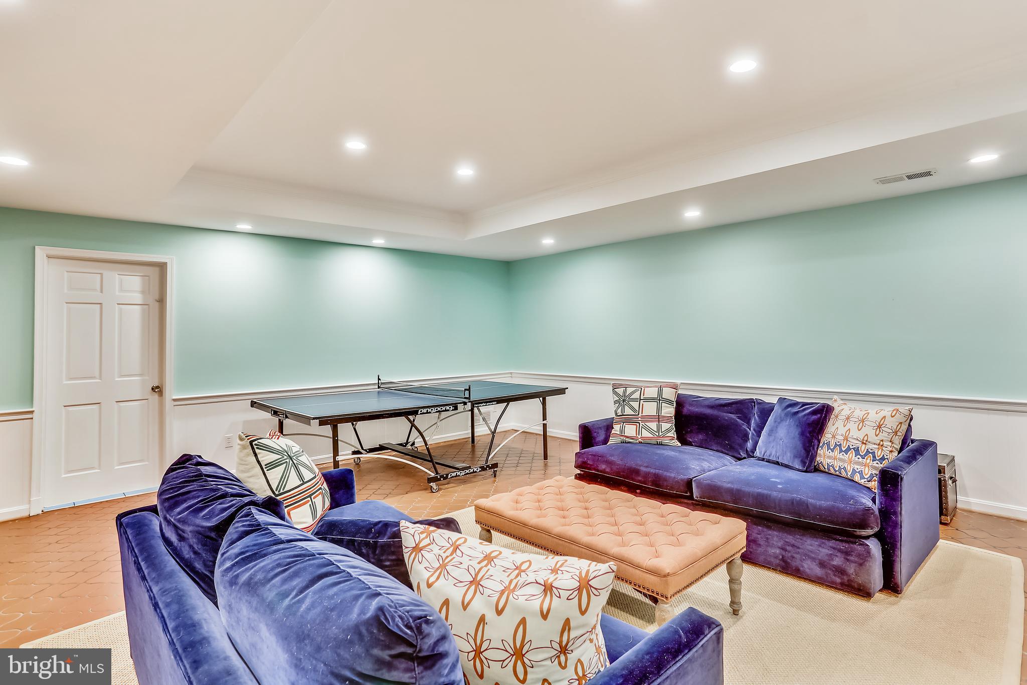 4412 Boxwood Road Bethesda, MD 20816 - Photo 57 of 77 Rec room with recessed lighting