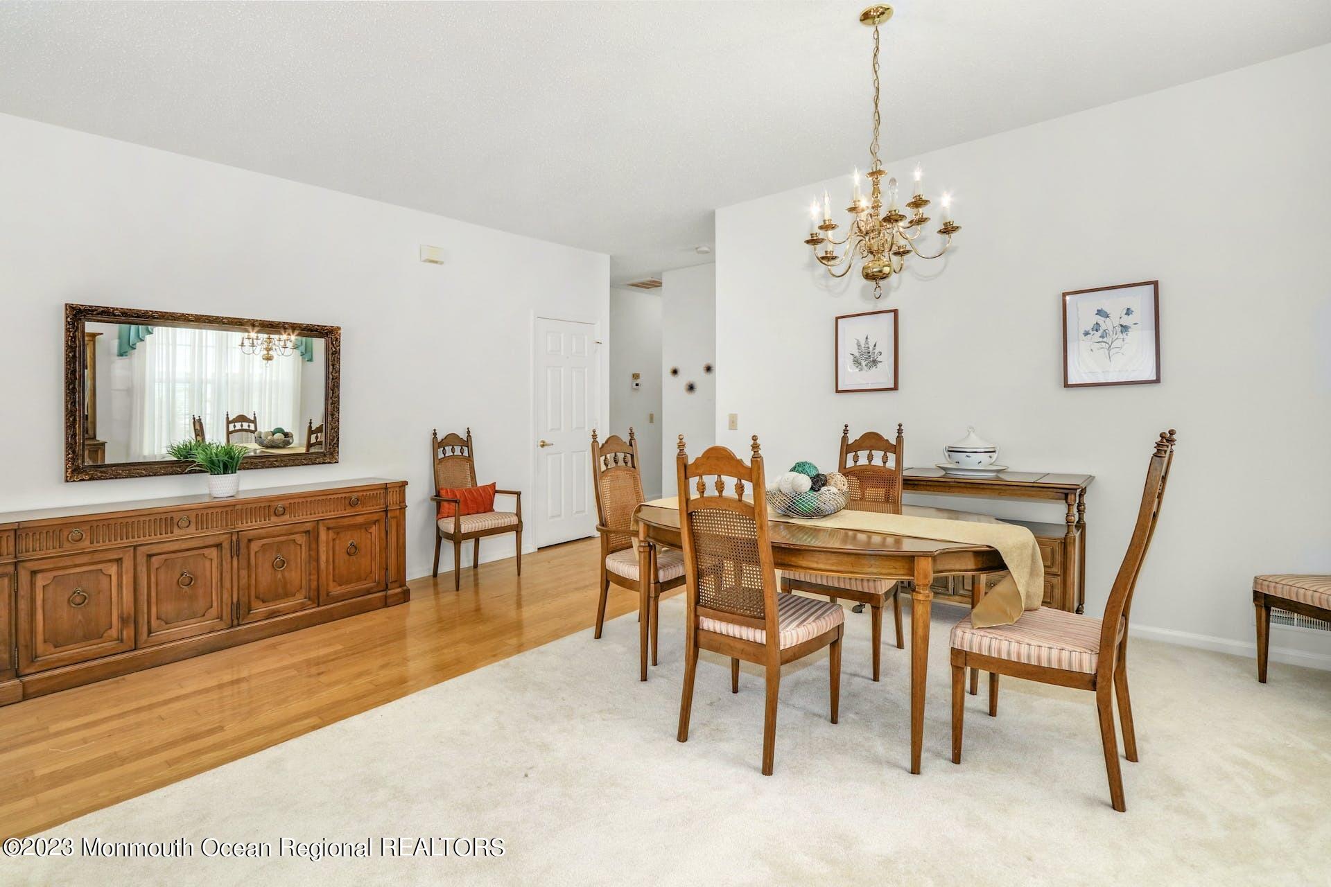 54 Sandpiper Road Barnegat, NJ 08005 - Photo 9 of 27 a view of a dining room with furniture