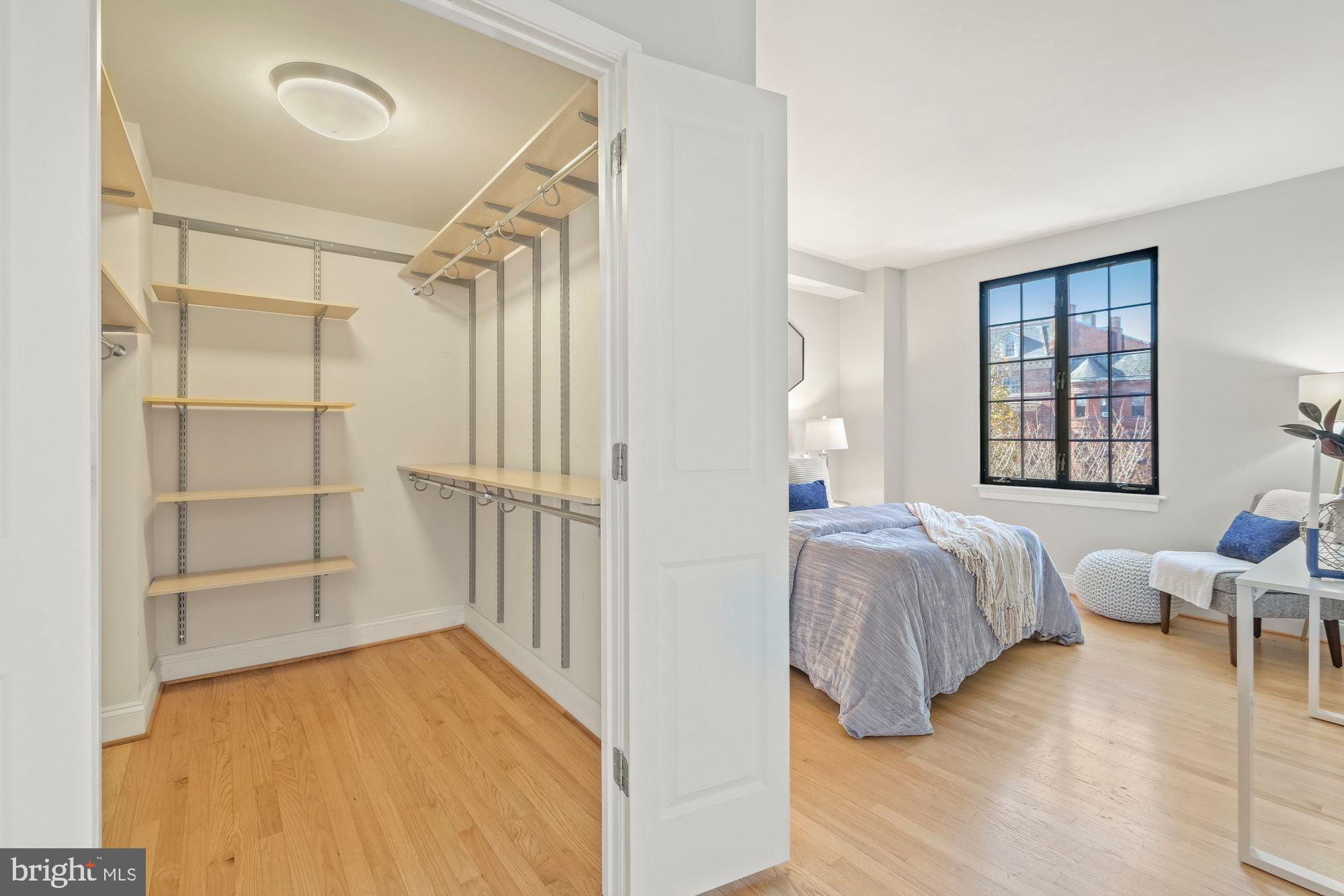 1701 16th Street Northwest, Unit 316 Washington, DC 20009 - Photo 29 of 42 Enormous walk-in closet