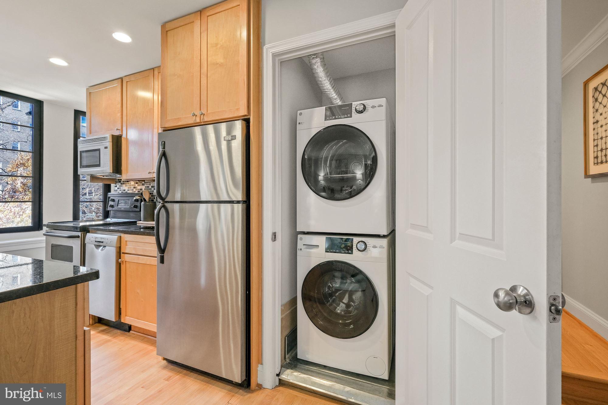 1701 16th Street Northwest, Unit 316 Washington, DC 20009 - Photo 33 of 42 Convenient in-home Washer & Dryer