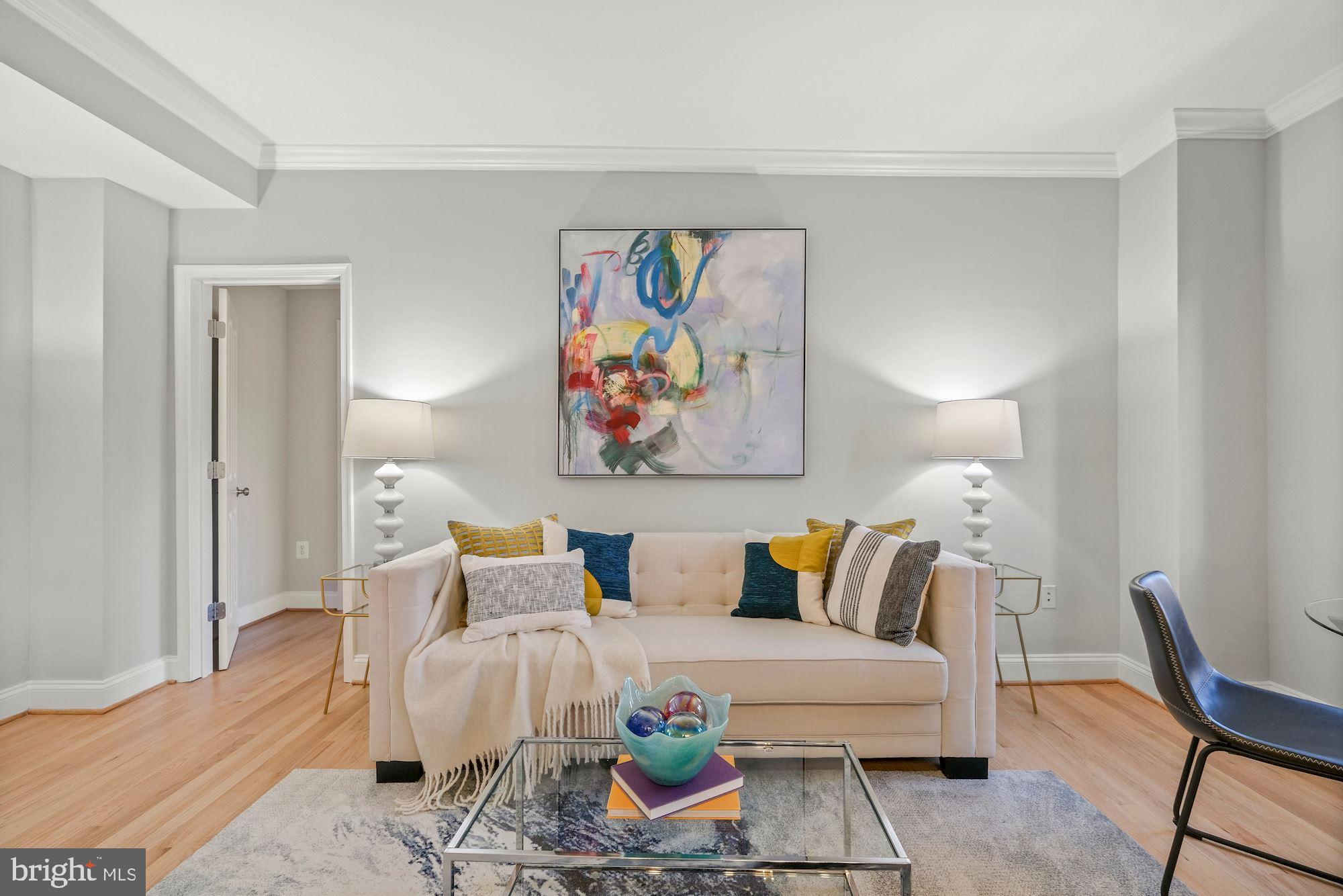 1701 16th Street Northwest, Unit 316 Washington, DC 20009 - Photo 9 of 42 Elegant living room