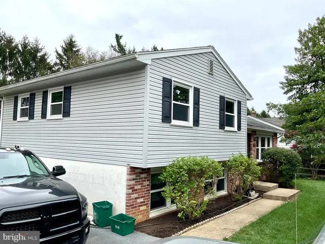 a view of a house with a patio