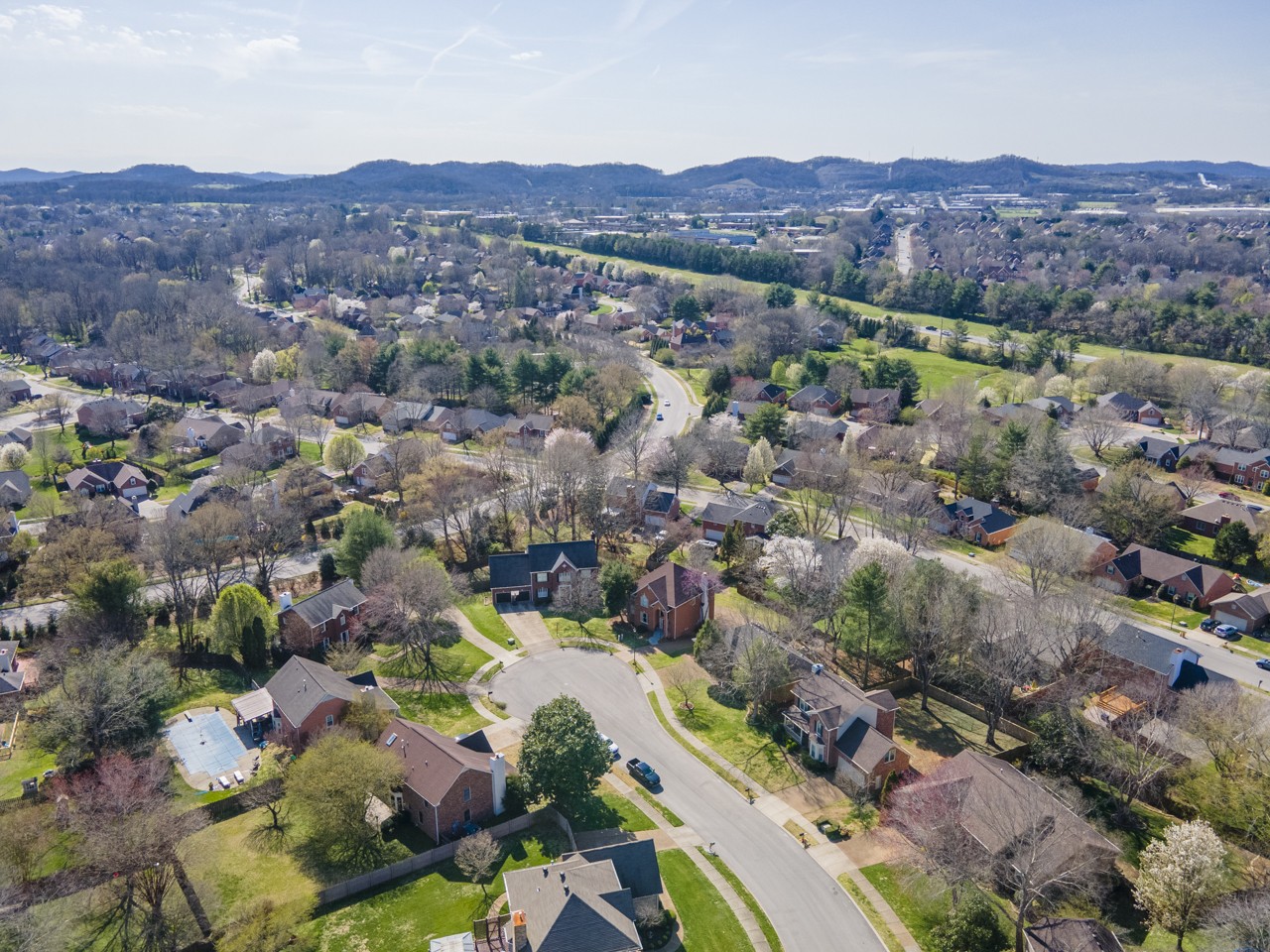 114 Rigby Drive Franklin, TN 37064 - Photo 49 of 55 an aerial view of residential house and sandy dunes