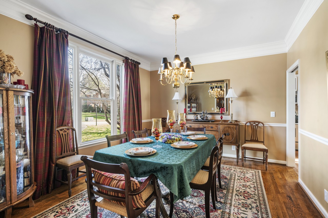 114 Rigby Drive Franklin, TN 37064 - Photo 6 of 55 a view of a dining room with furniture window and wooden floor