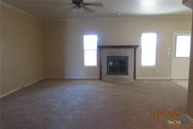 a view of a closet from a hallway