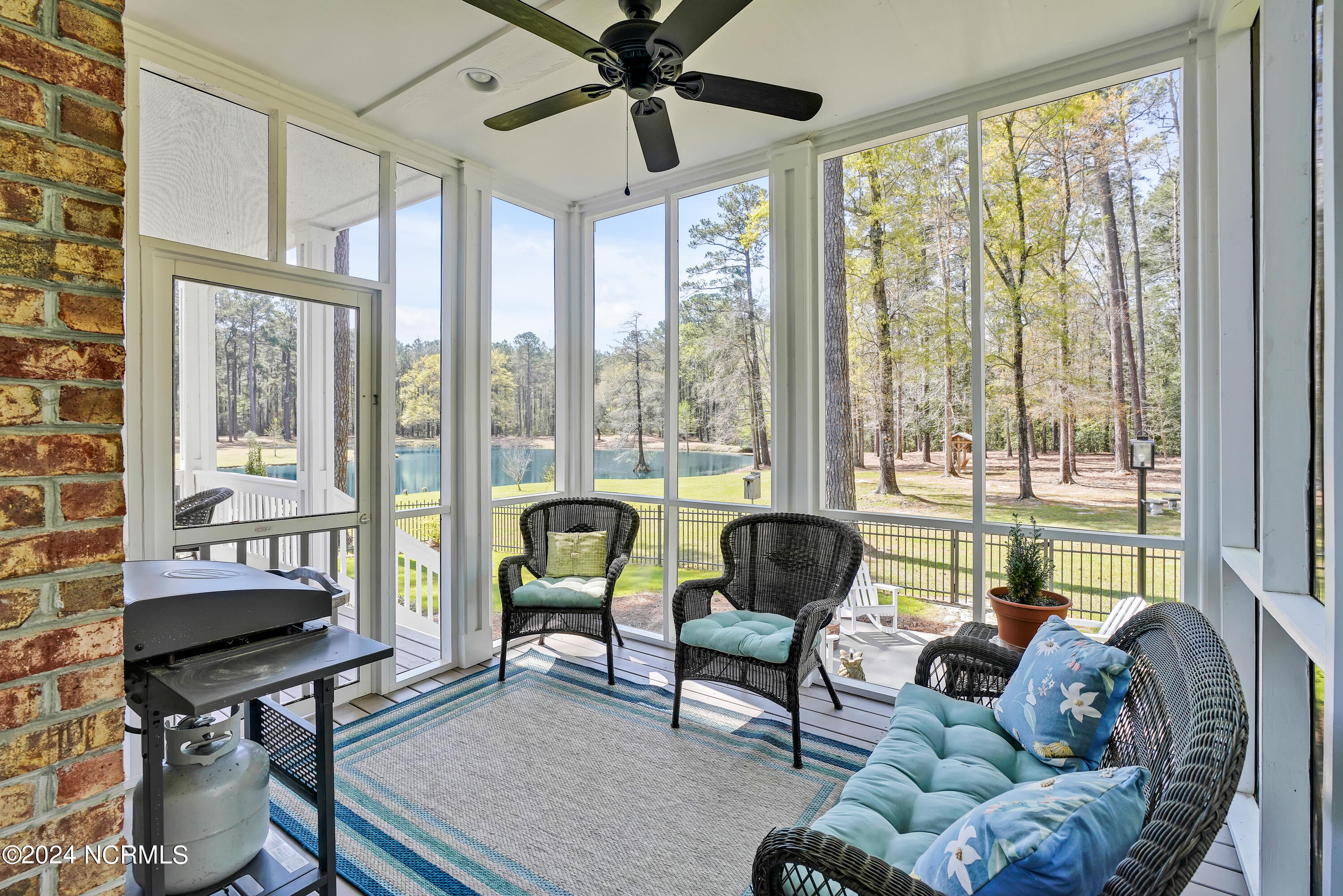 97 Justice-Flynn Road Riegelwood, NC 28456 - Photo 31 of 64 Large screened in porch