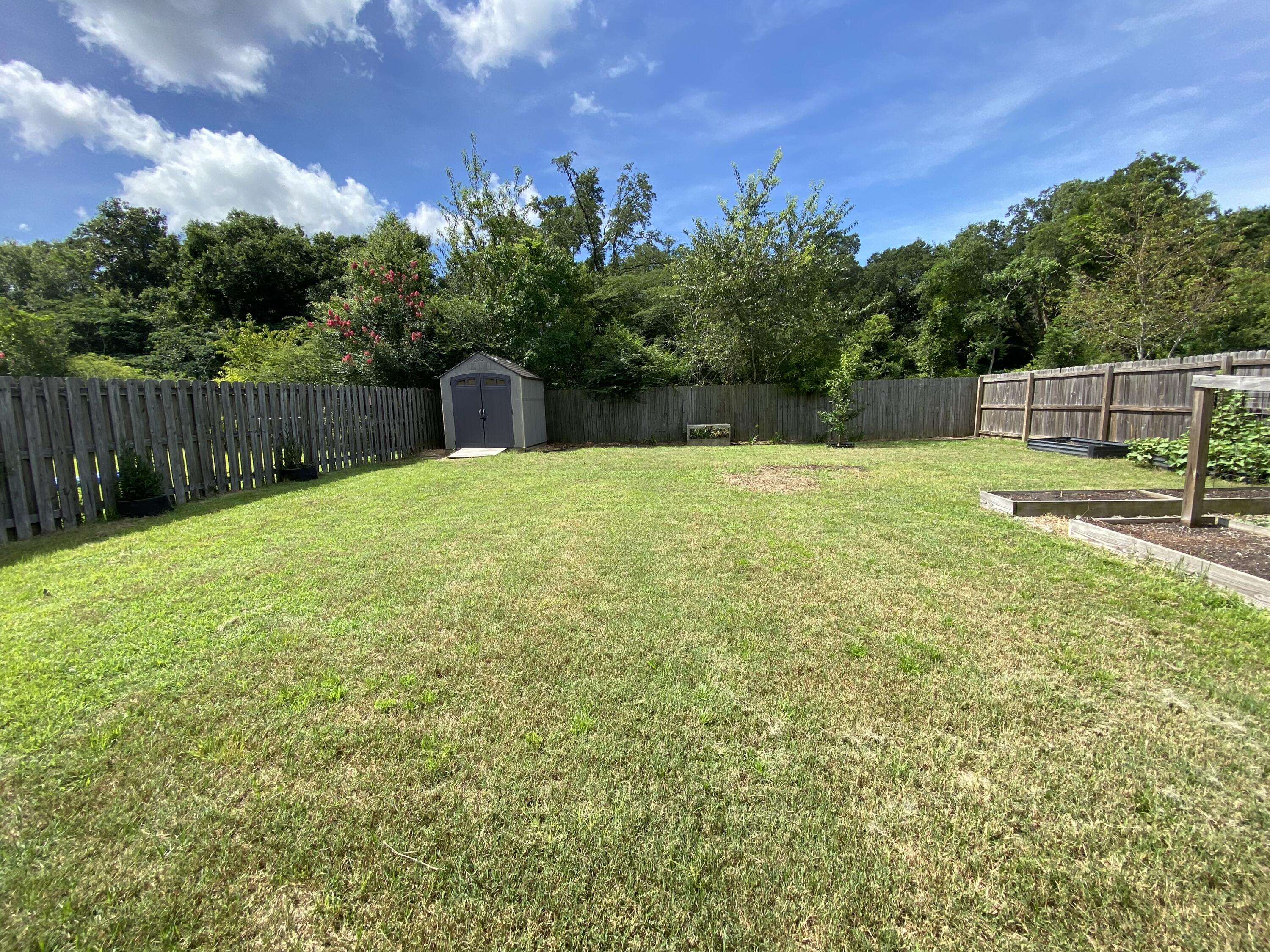 3909 Fielding Court Pace, FL 32571 - Photo 22 of 25 a backyard of a house with lots of green space