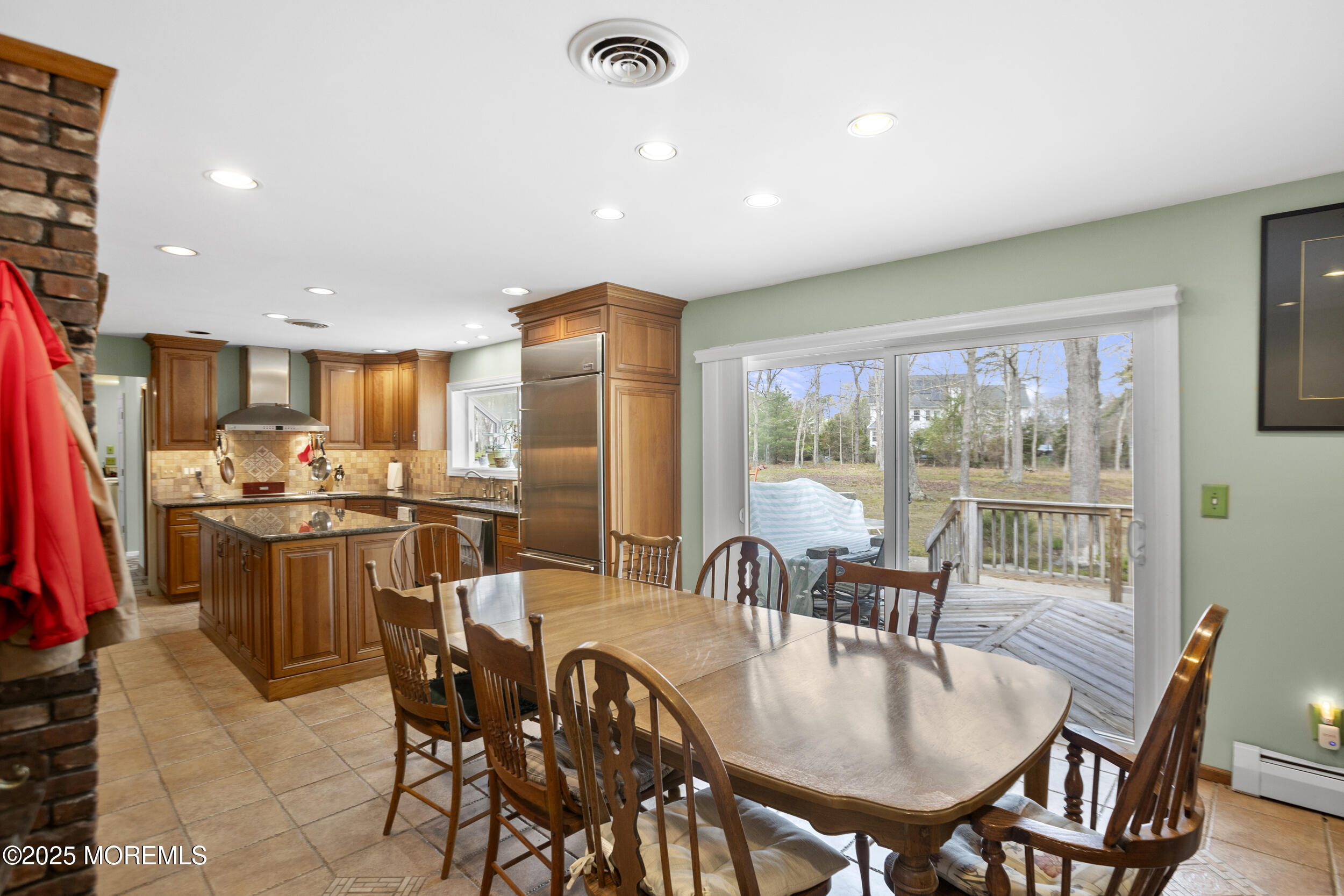 156 Sams Road Jackson, NJ 08527 - Photo 19 of 46 a view of a dining room with furniture window and outside view
