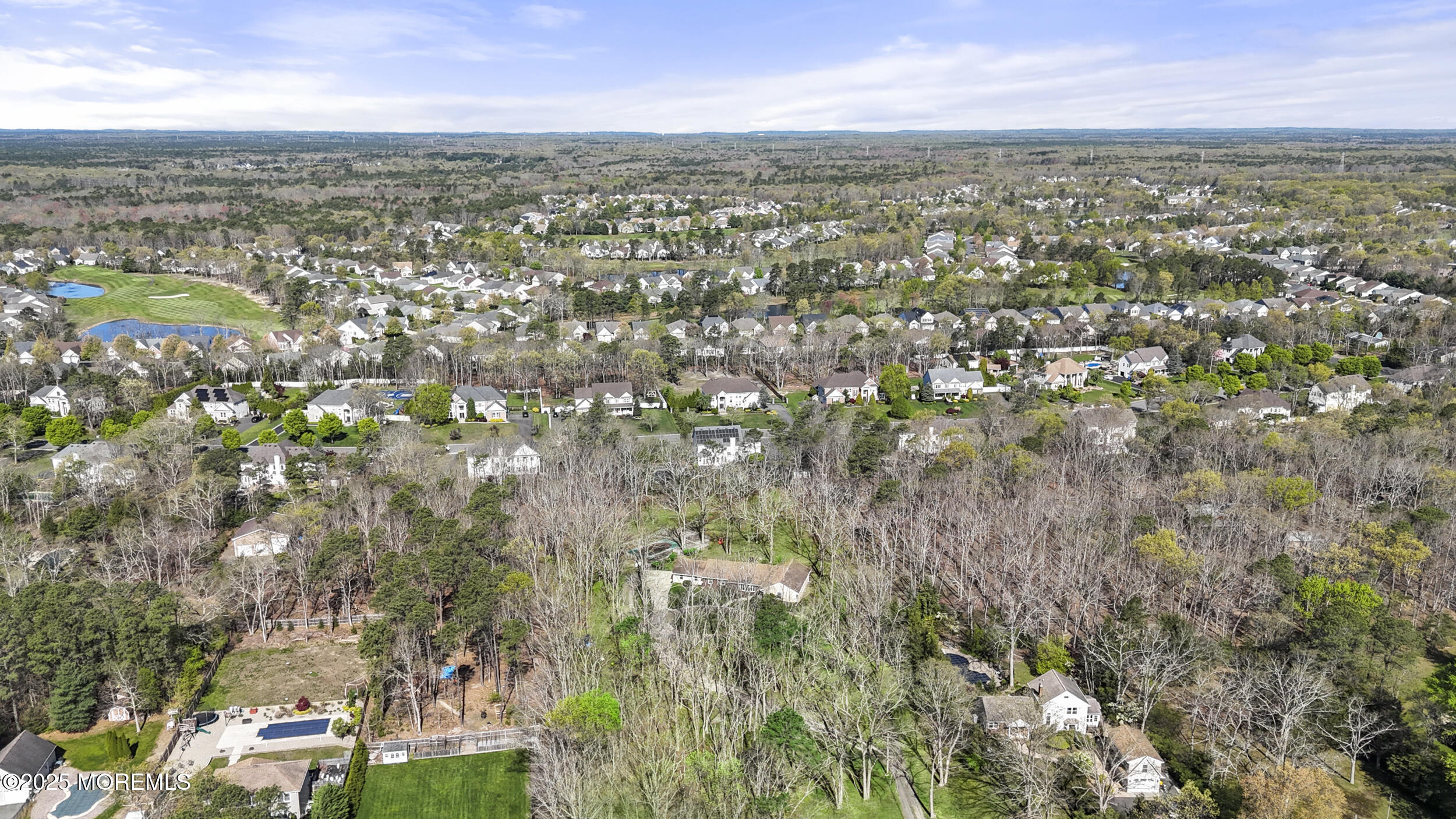 156 Sams Road Jackson, NJ 08527 - Photo 22 of 46 an aerial view of residential building with green space