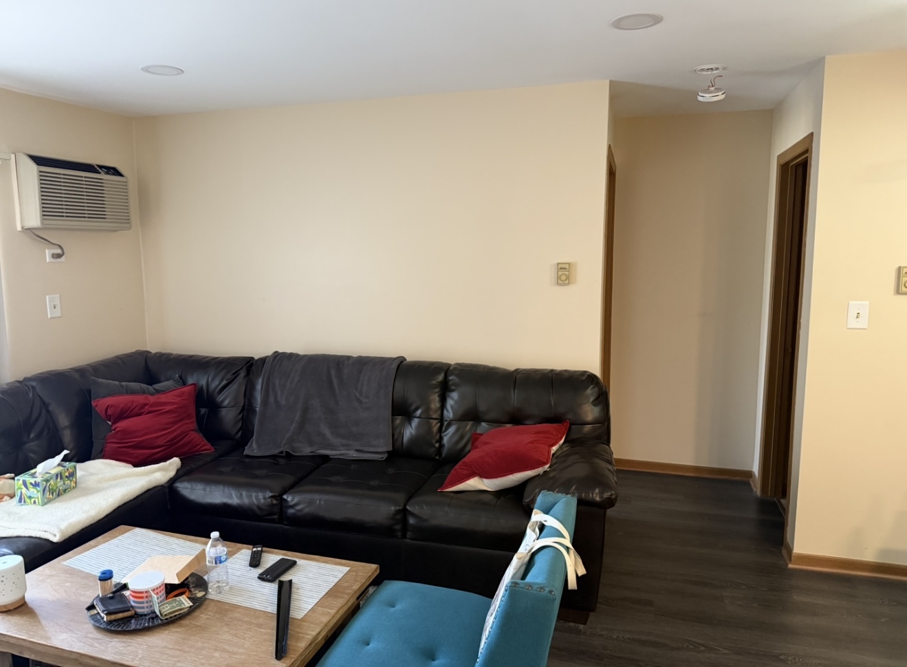 4304 West Shamrock Lane, Unit 1A McHenry, IL 60050 - Photo 9 of 20 a living room with furniture and a wooden floor