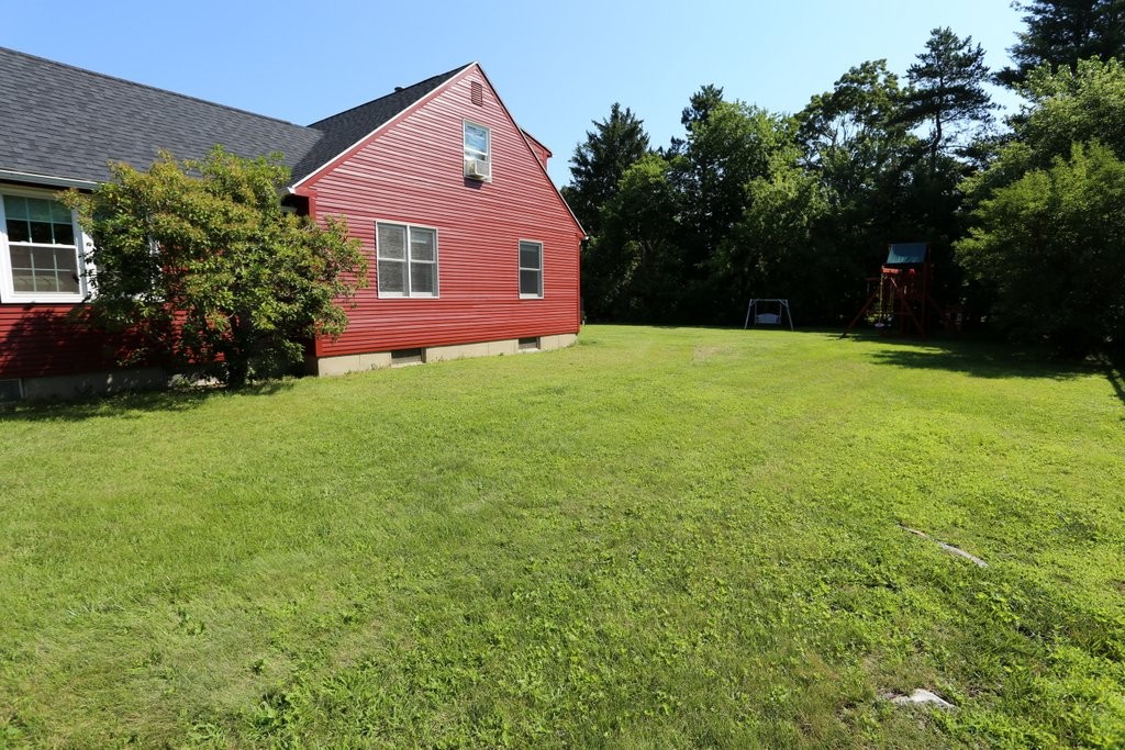 14 Fairview Road Wilbraham, MA 01095 - Photo 29 of 30 a view of a backyard with plants and a garden
