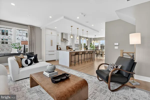 a view of balcony with furniture