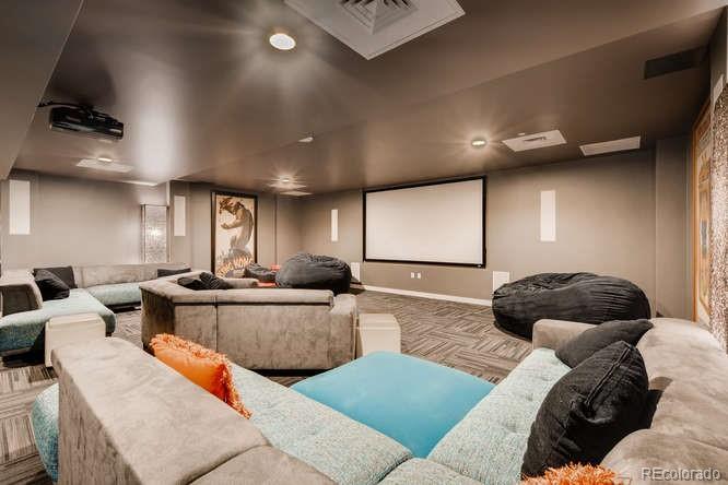 891 14th Street, Unit 3812 Denver, CO 80202 - Photo 38 of 50 a living room with furniture and a flat screen tv