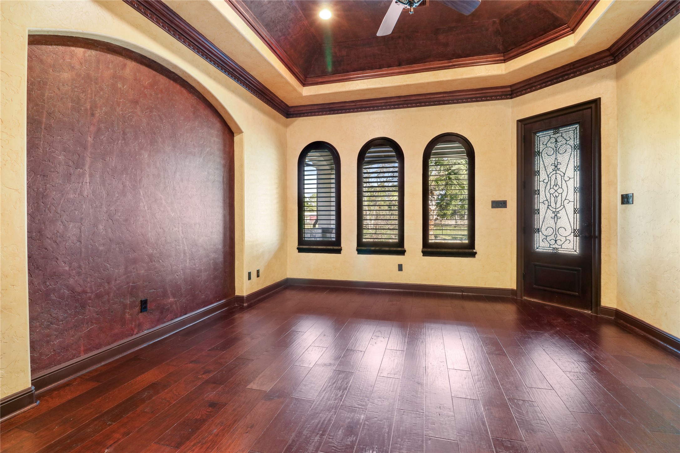 26325 Bauer Hockley Road Hockley, TX 77447 - Photo 21 of 40 a view of a room with wooden floors and garden