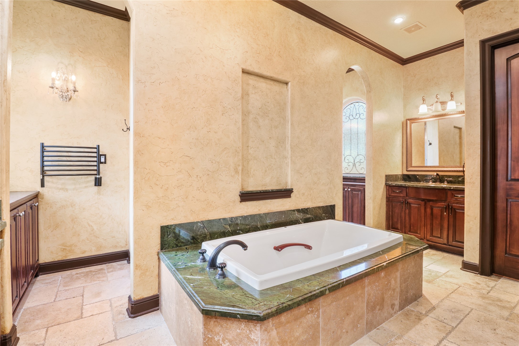 26325 Bauer Hockley Road Hockley, TX 77447 - Photo 27 of 40 a bathroom with a tub sink and mirror