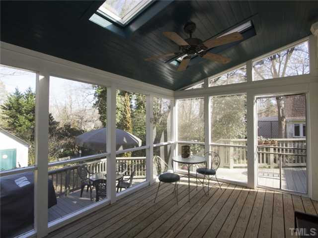 910 Lake Boone Trail Raleigh, NC 27607 - Photo 9 of 25 Get ready for Spring on your screened porch! Screened Porch