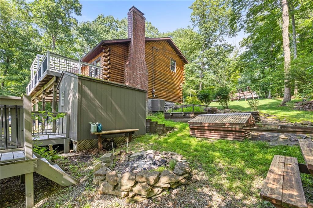 1335 Alamae Lakes Road Washington, PA 15301 - Photo 43 of 50 a view of backyard with deck