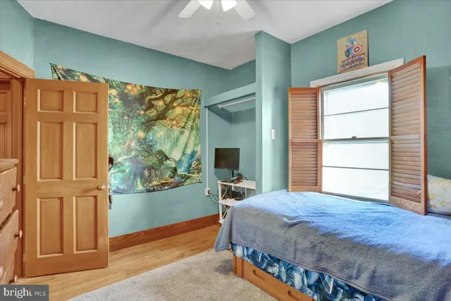 a view of backyard of a house