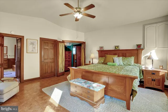 a view of a golf course with a lake